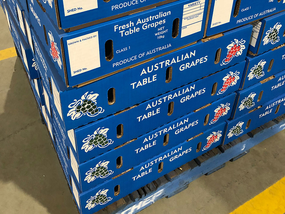 Pre-erected Cartons - Mildura site